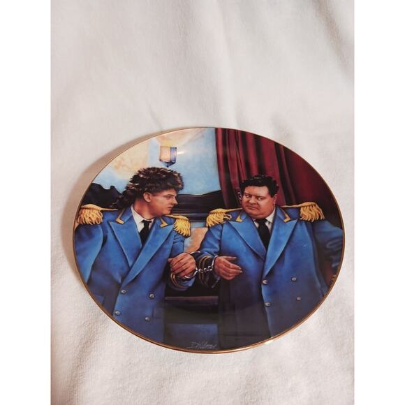 JACKIE GLEASON Hamilton Collection The Only way to Travel Hamilton Plate 3526A - Picture 11 of 12